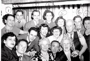 Great GM Rose Bellucci, GM Lillian Dunham and the Barbieri Family in 1949