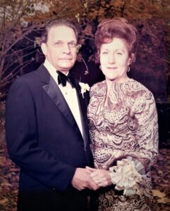Walter F. Barberi and Dolores Charles Barberi at Wedding of Son Michael J. Barberi in 1972